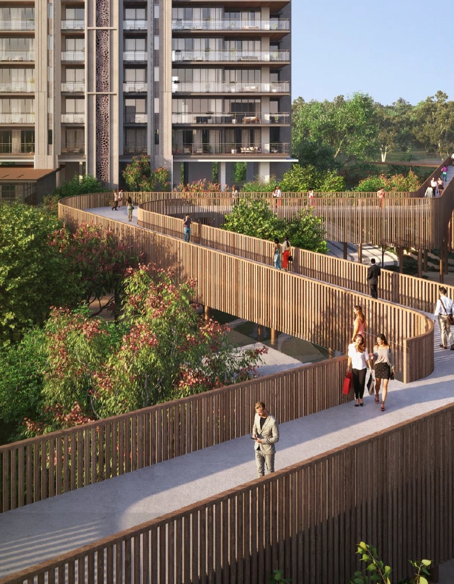 Elevated Walkway Birla Arika